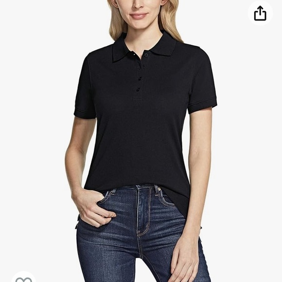 St. John's Bay Tops - St. John’s bay NWT pullover collar‎ women’s shirt